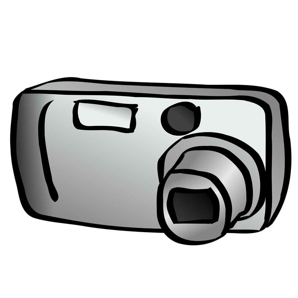 Cartoon Camera PNG Isolated Pic