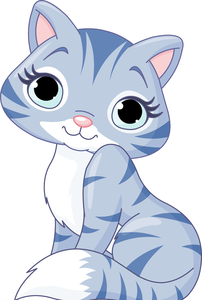 Cartoon Cat PNG HD