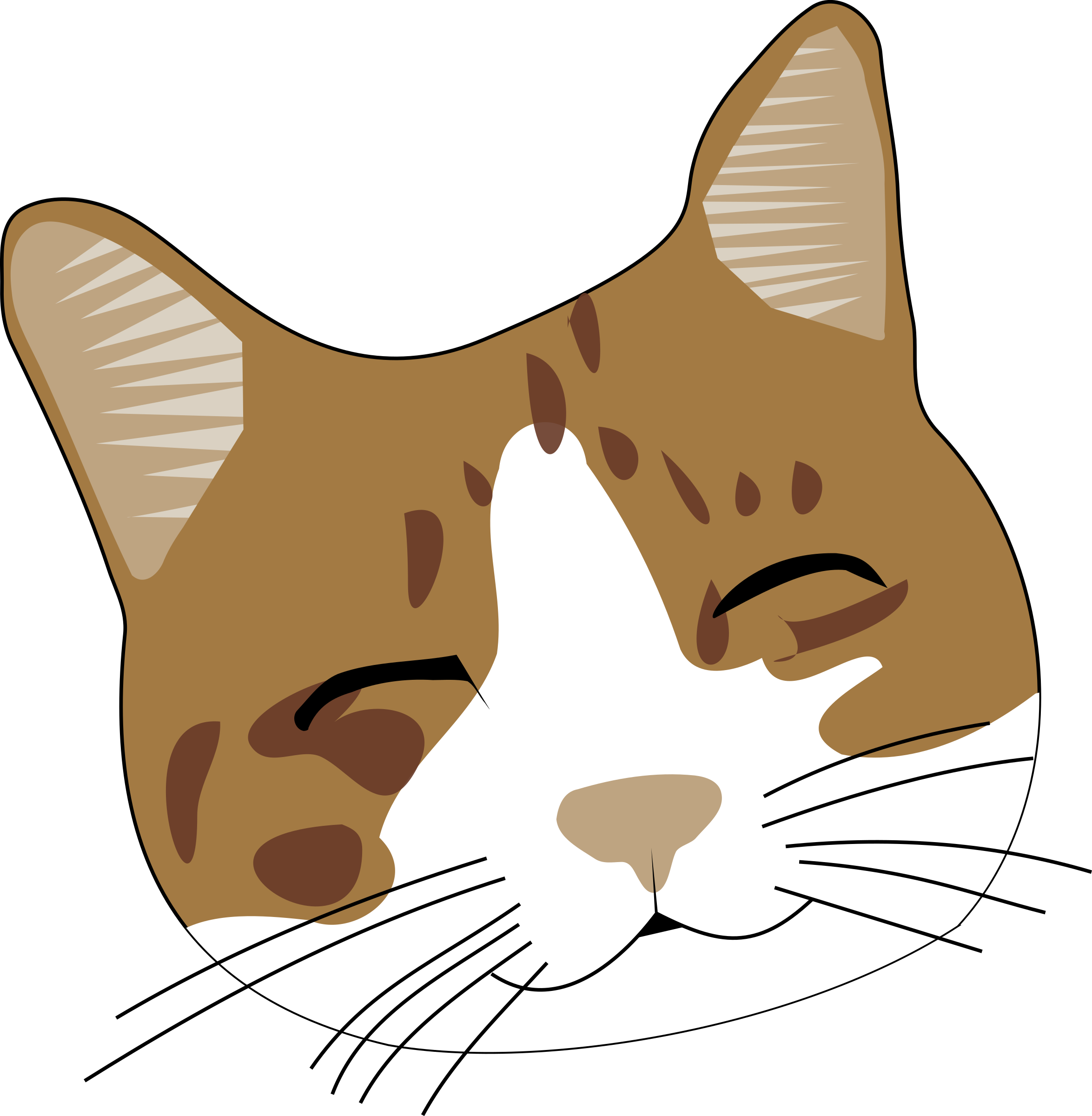 Cartoon Cat PNG Transparent