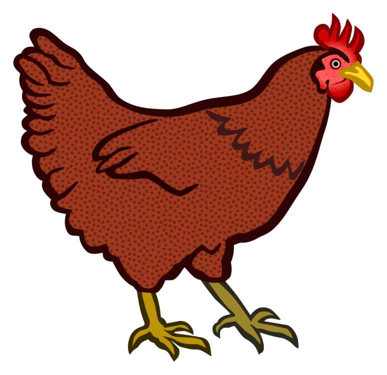 Cartoon Chicken PNG HD Isolated