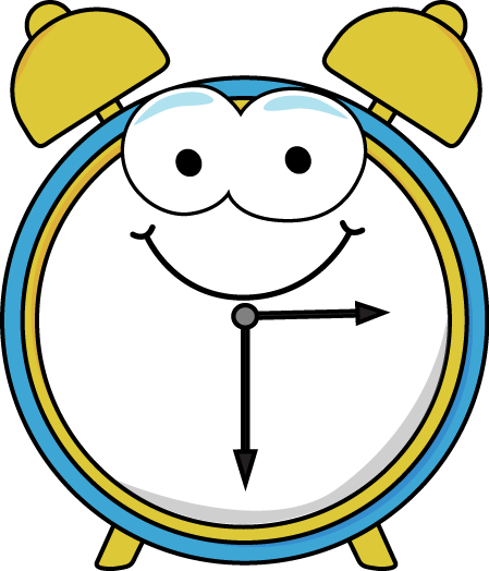 Cartoon Clock PNG Clipart