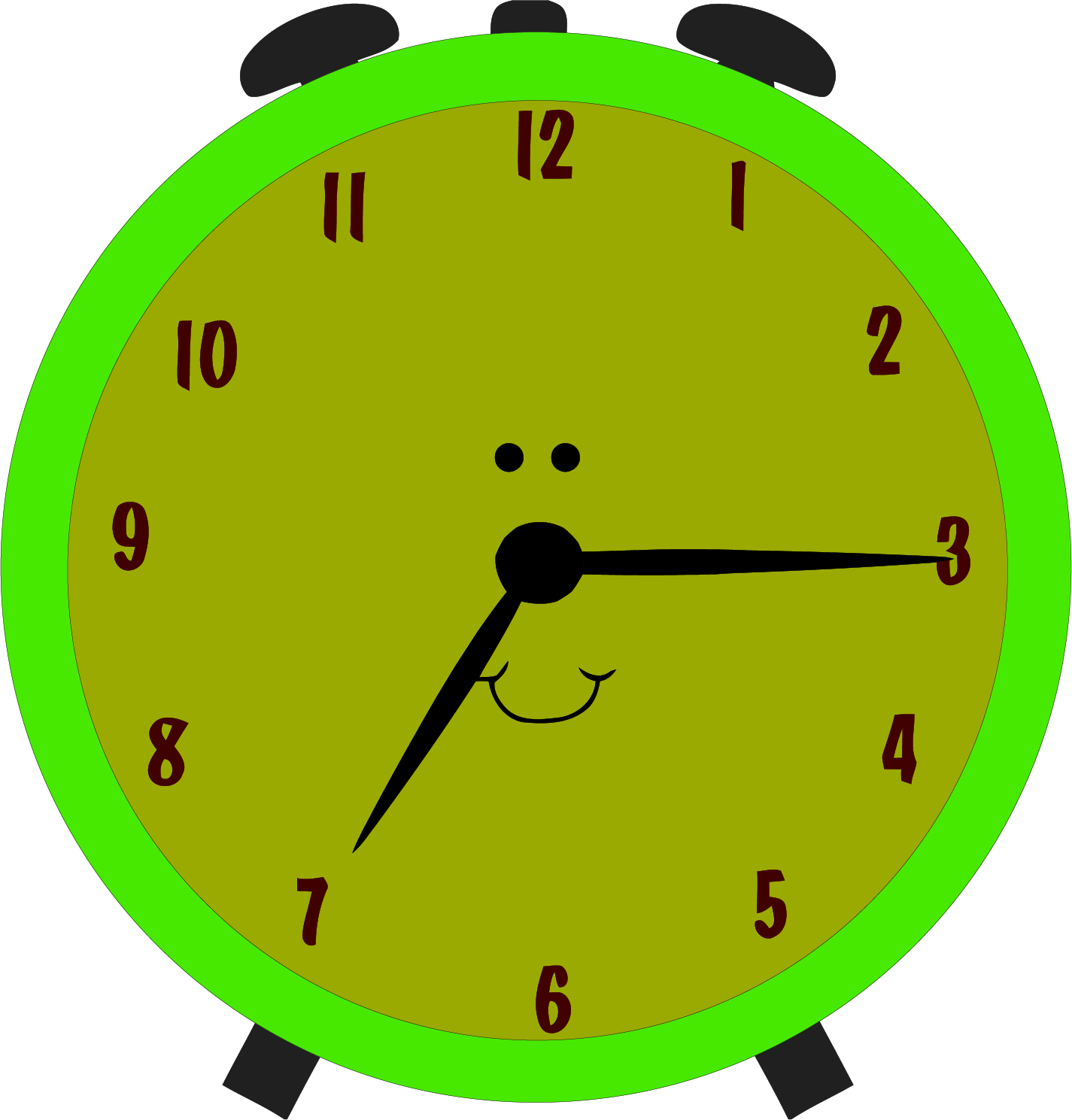 Cartoon Clock PNG Picture