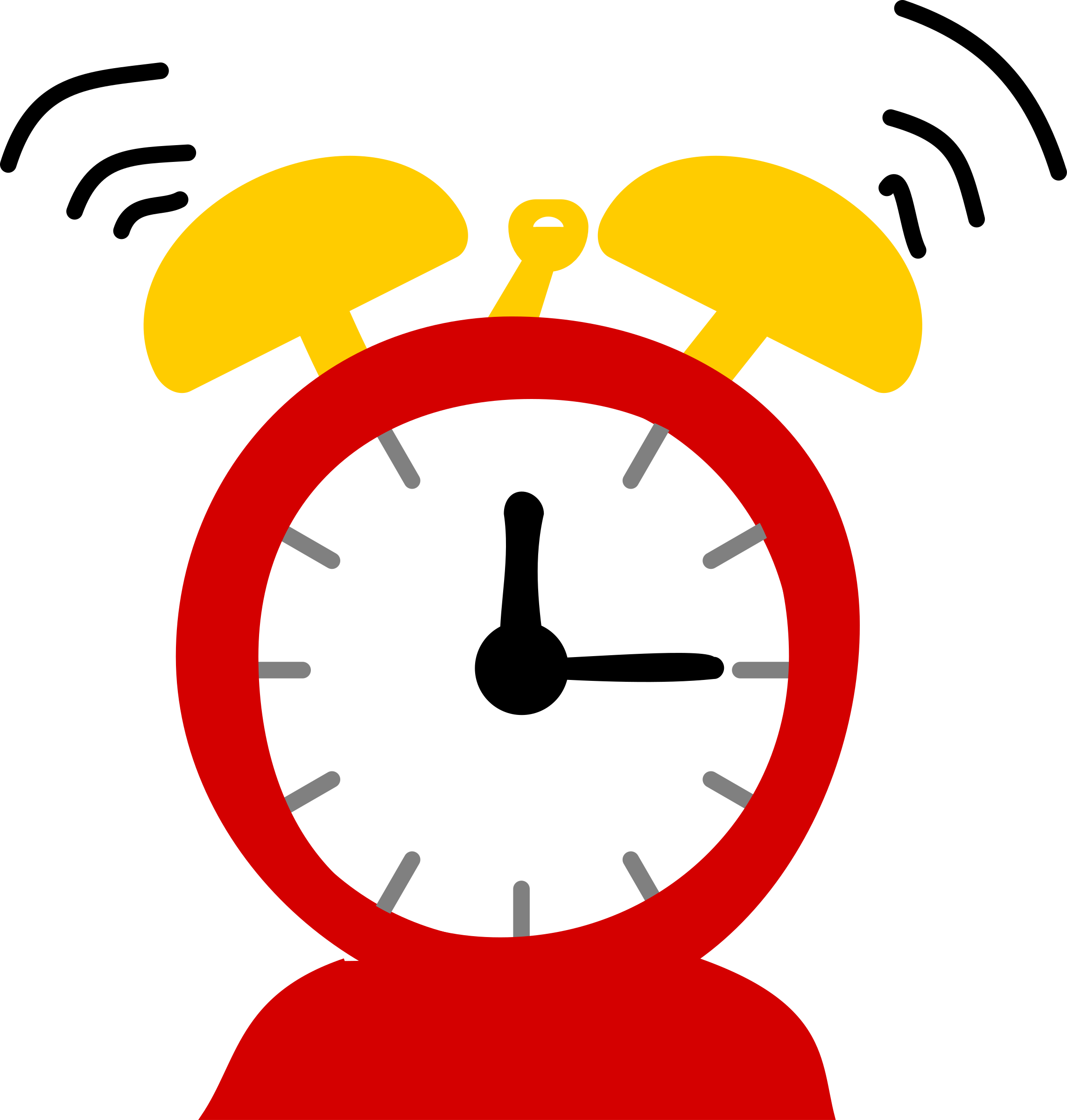 Cartoon Clock PNG Transparent