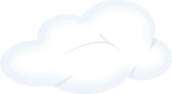Cartoon Cloud PNG File