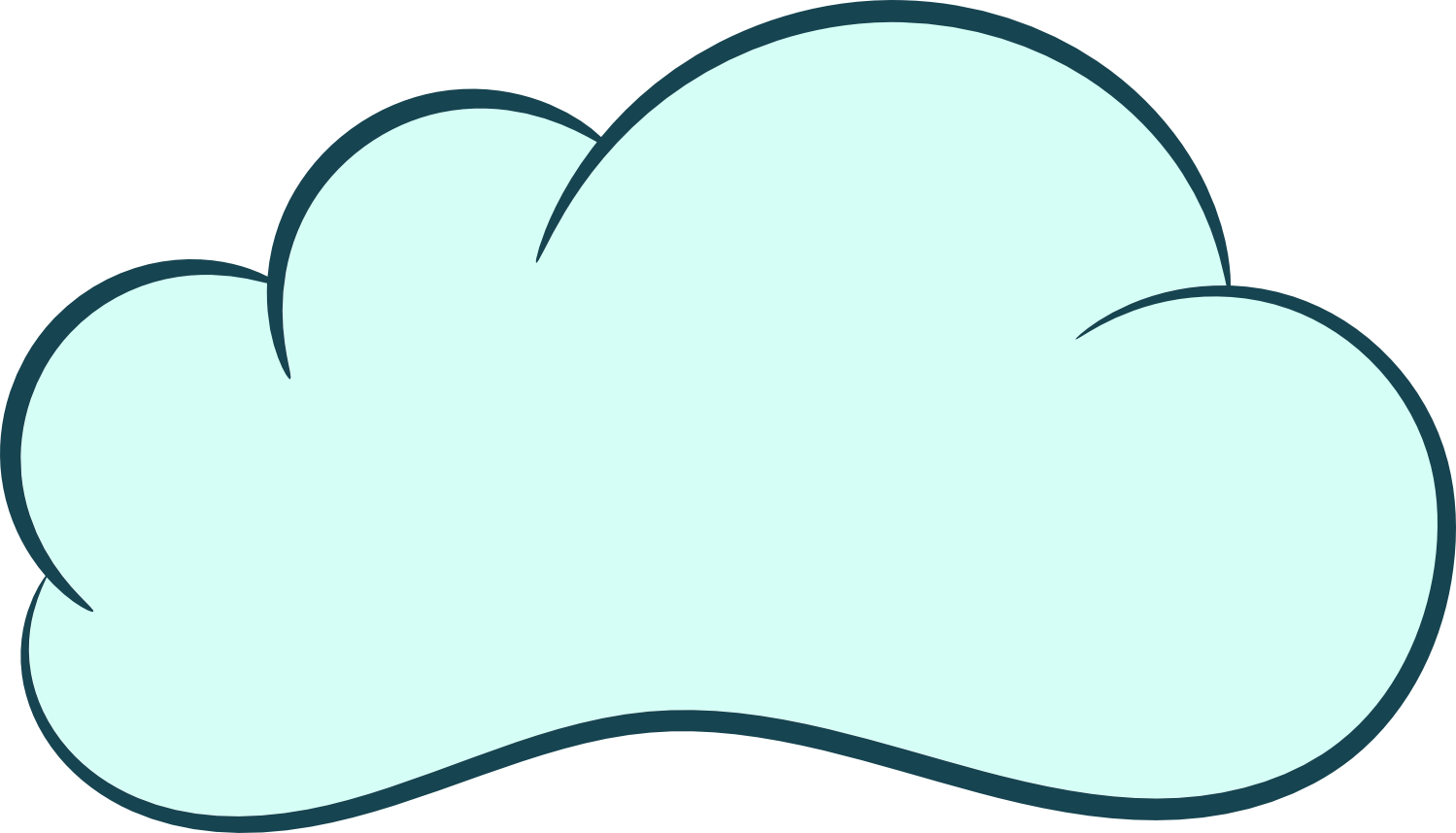Cartoon Cloud PNG Image