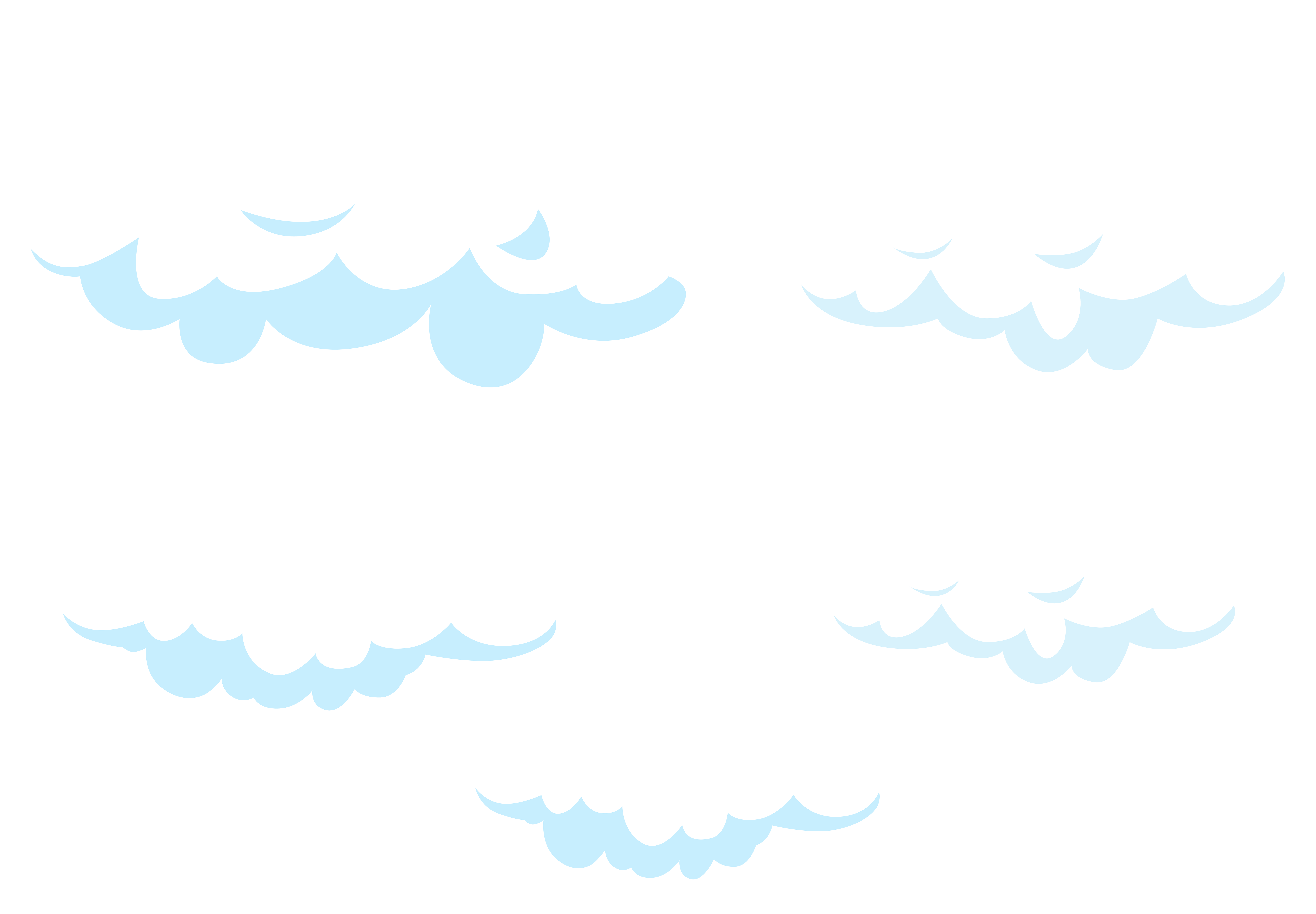 Cartoon Cloud PNG Isolated HD