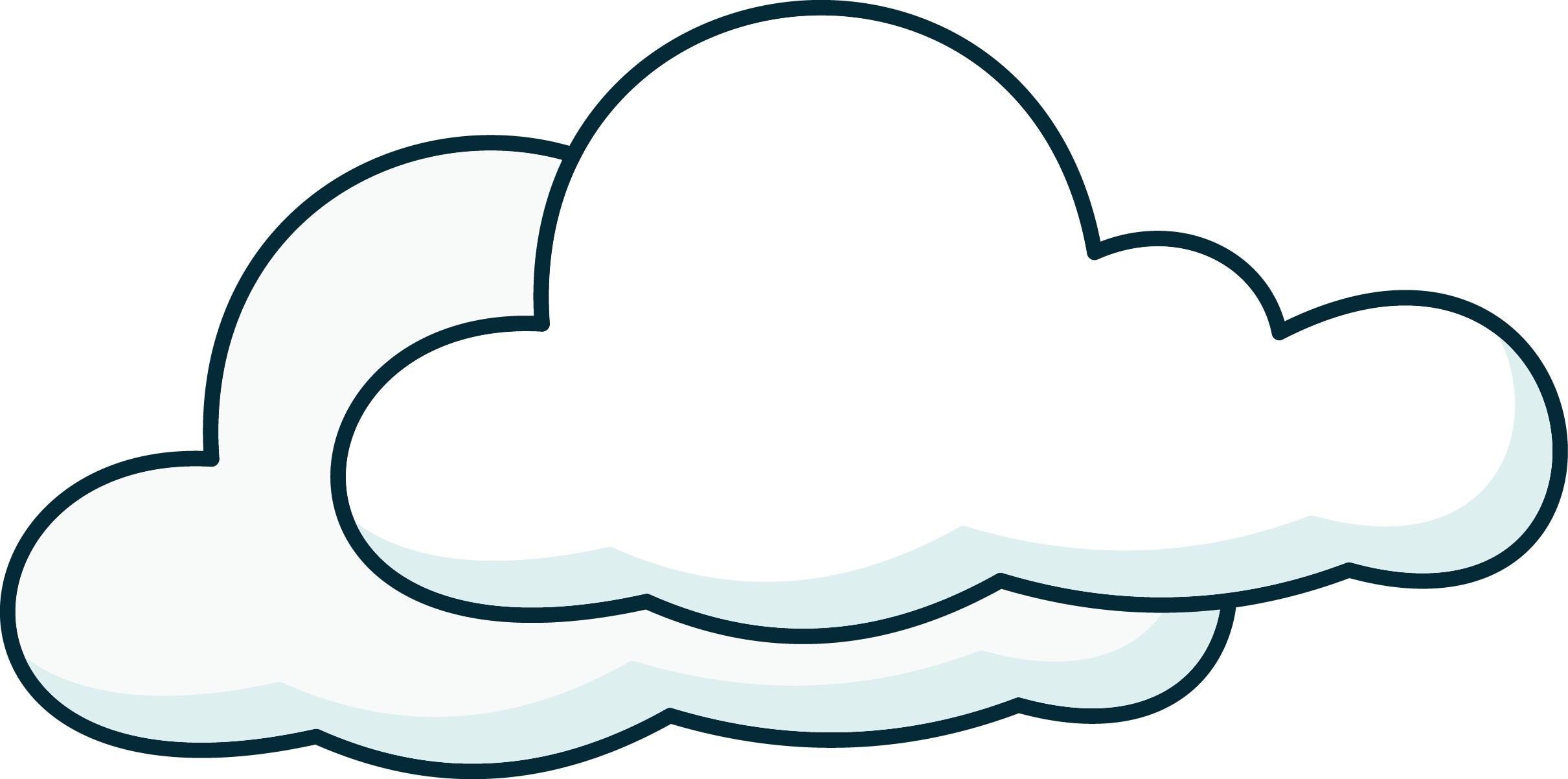 Cartoon Cloud Transparent PNG