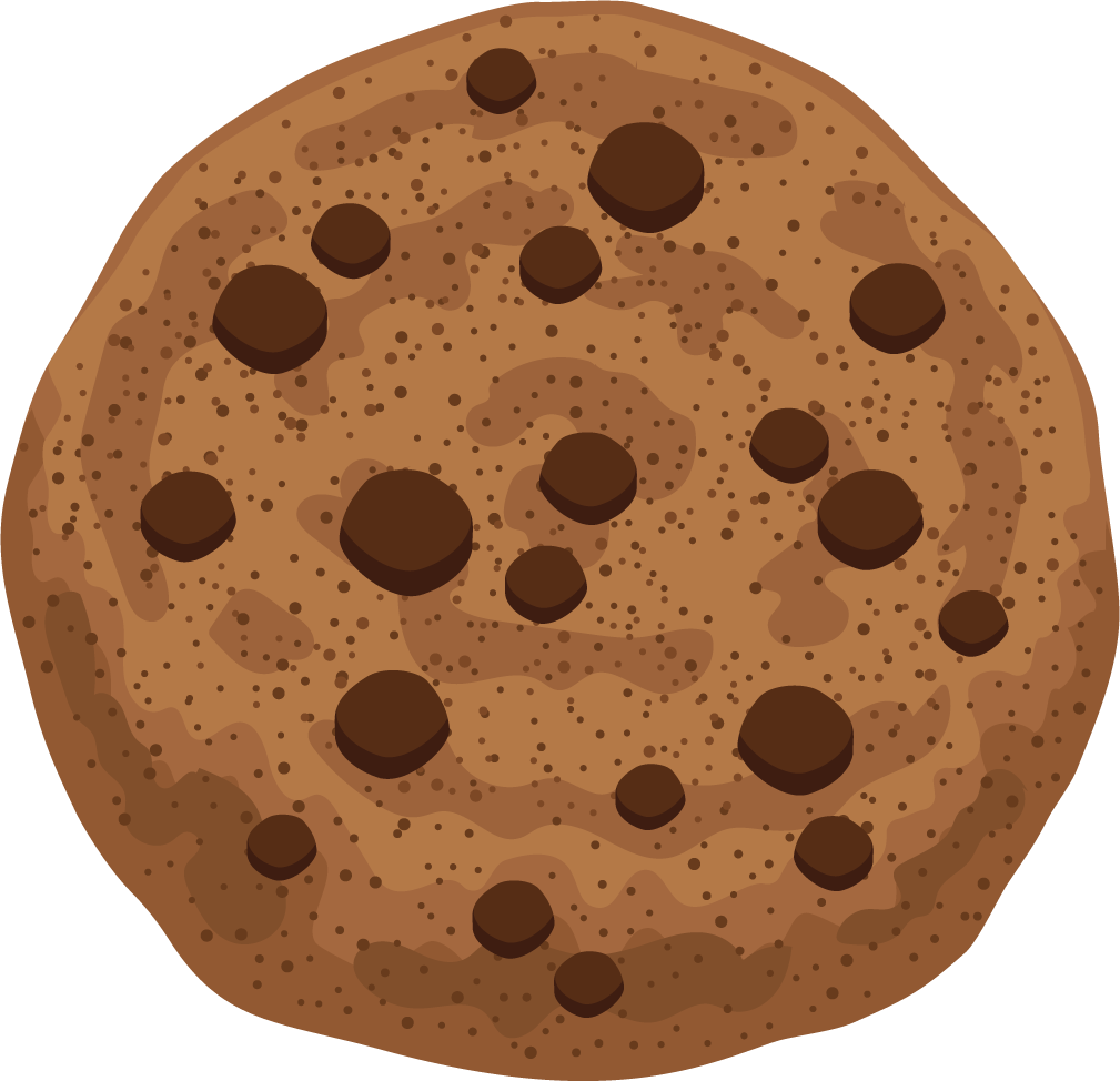 Cartoon Cookie PNG Isolated HD