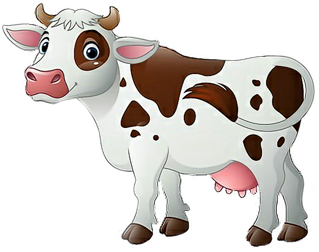 Cartoon Cow PNG Free Download