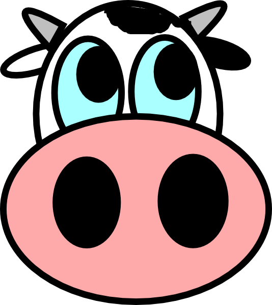 Cartoon Cow PNG HD Isolated