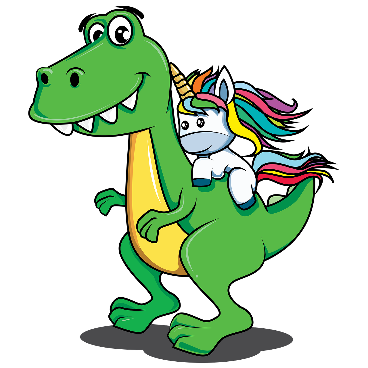 Cartoon Dino PNG File