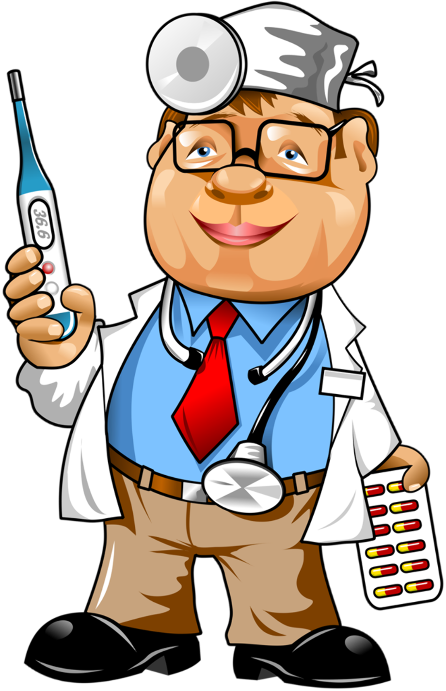 Cartoon Doctor PNG Clipart