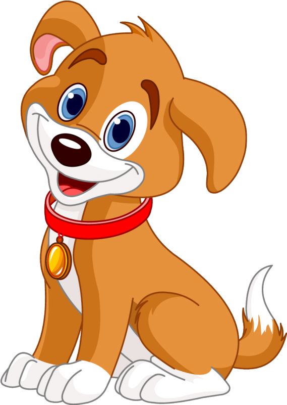 Cartoon Dog PNG Isolated Pic