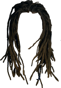 Cartoon Dreads PNG Isolated File