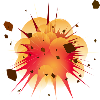 Cartoon Explosion PNG Picture