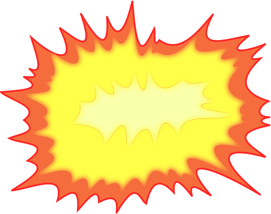 Cartoon Explosion PNG Transparent