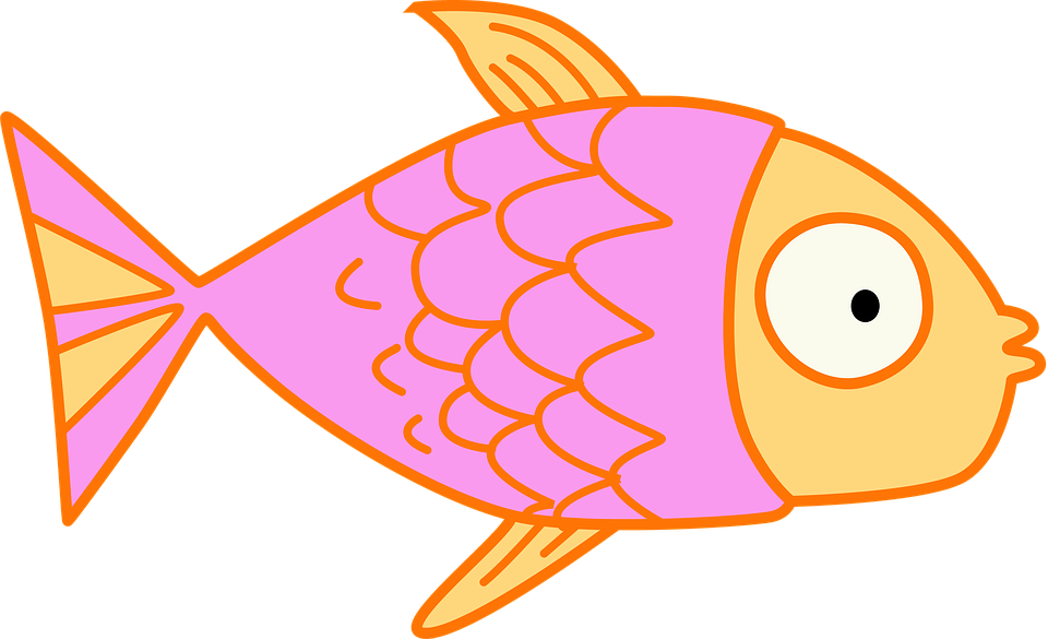 Cartoon Fish PNG Isolated HD