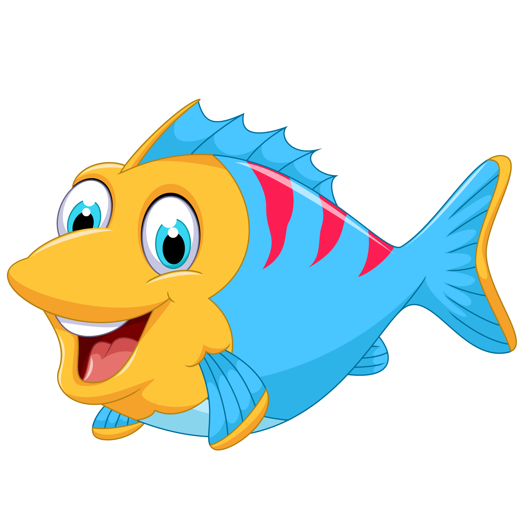 Cartoon Fish Transparent PNG