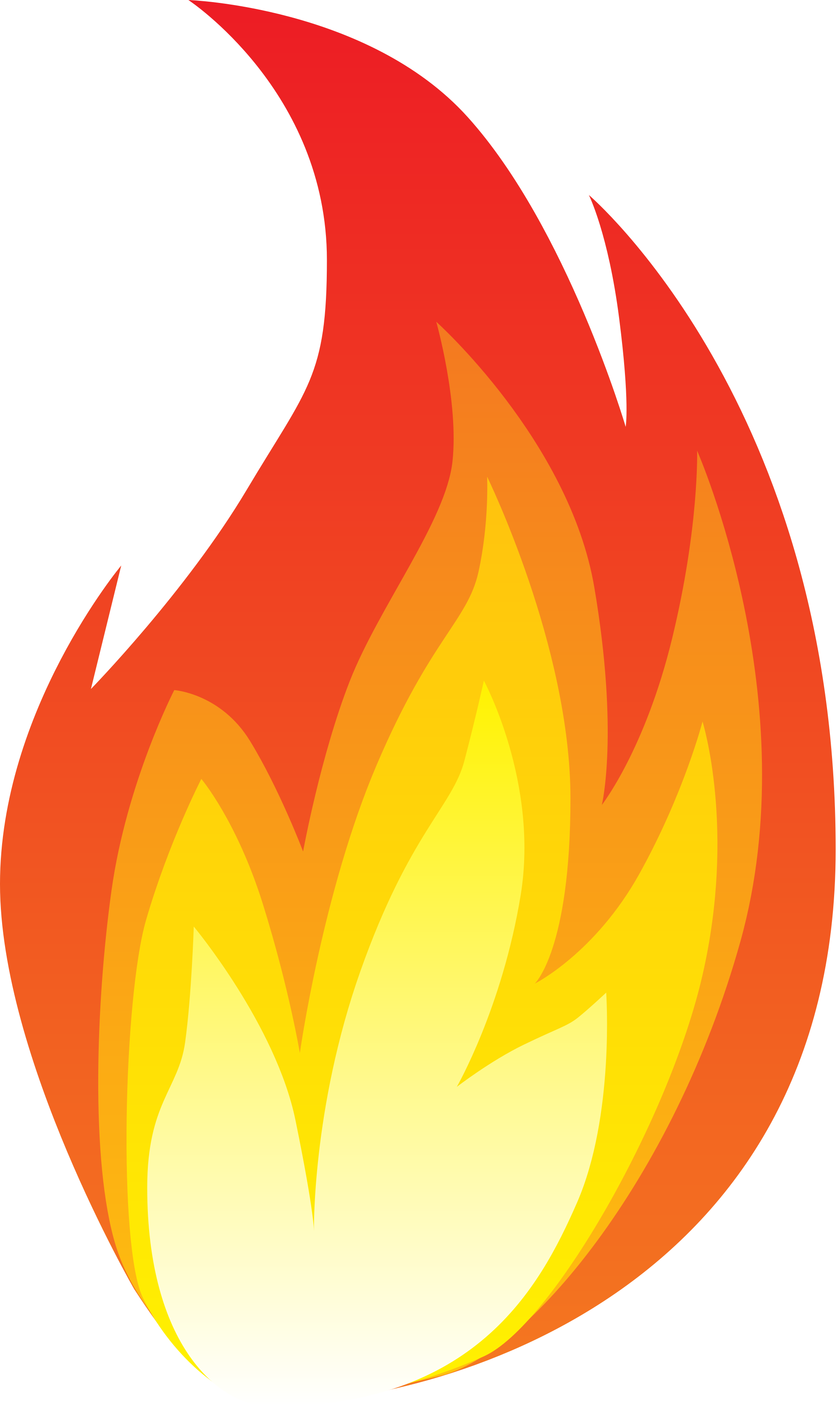Cartoon Flame PNG HD Isolated