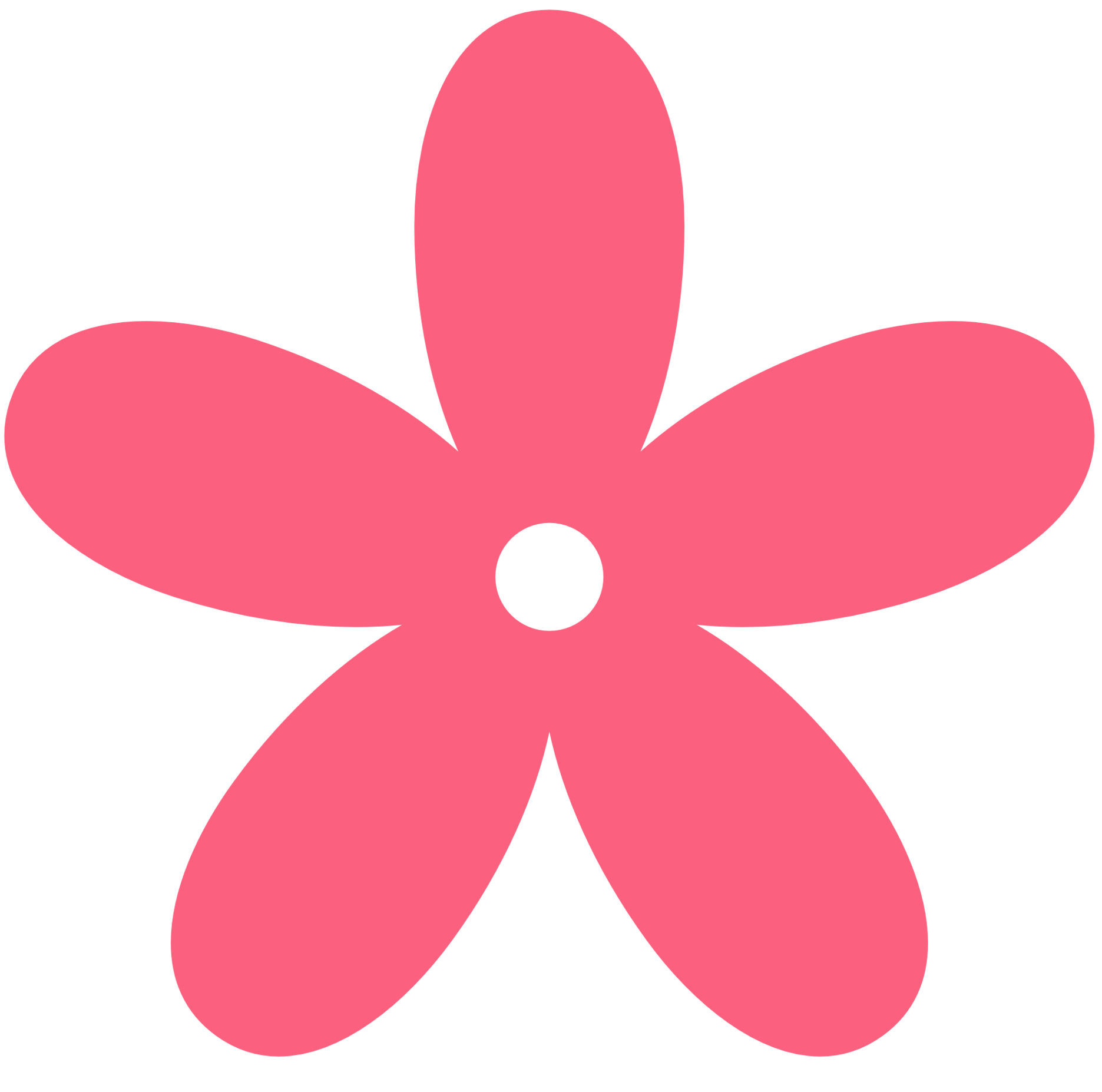 Cartoon Flower PNG Isolated Image