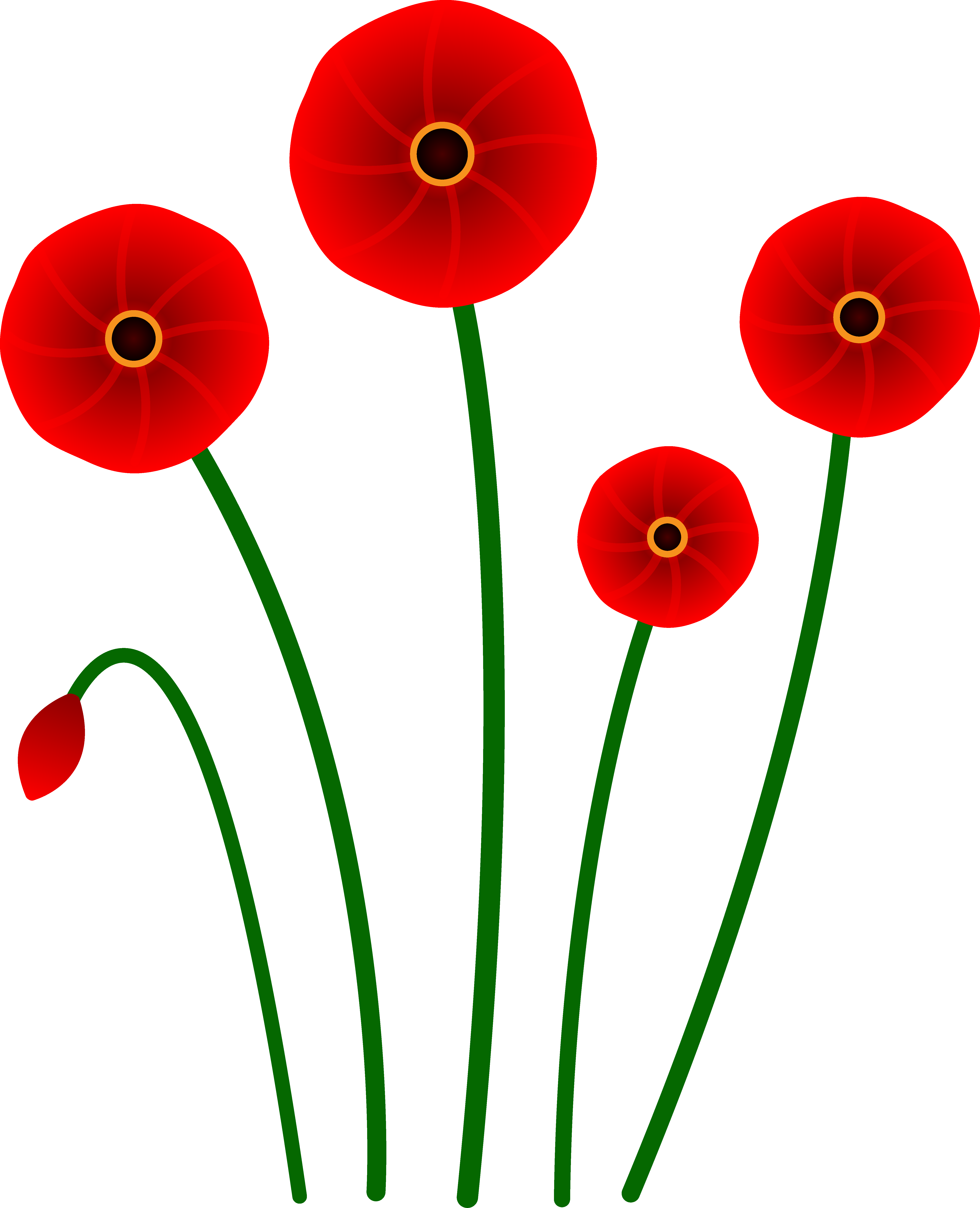 Cartoon Flower PNG Isolated Pic