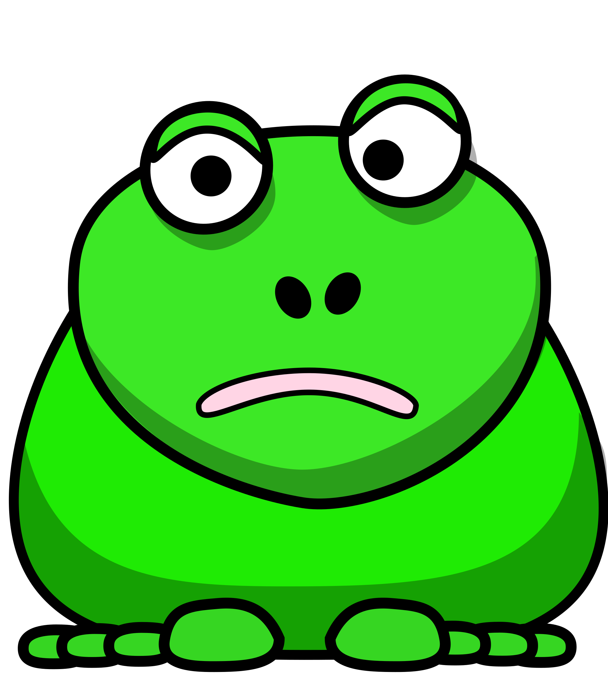 Cartoon Frog PNG Picture