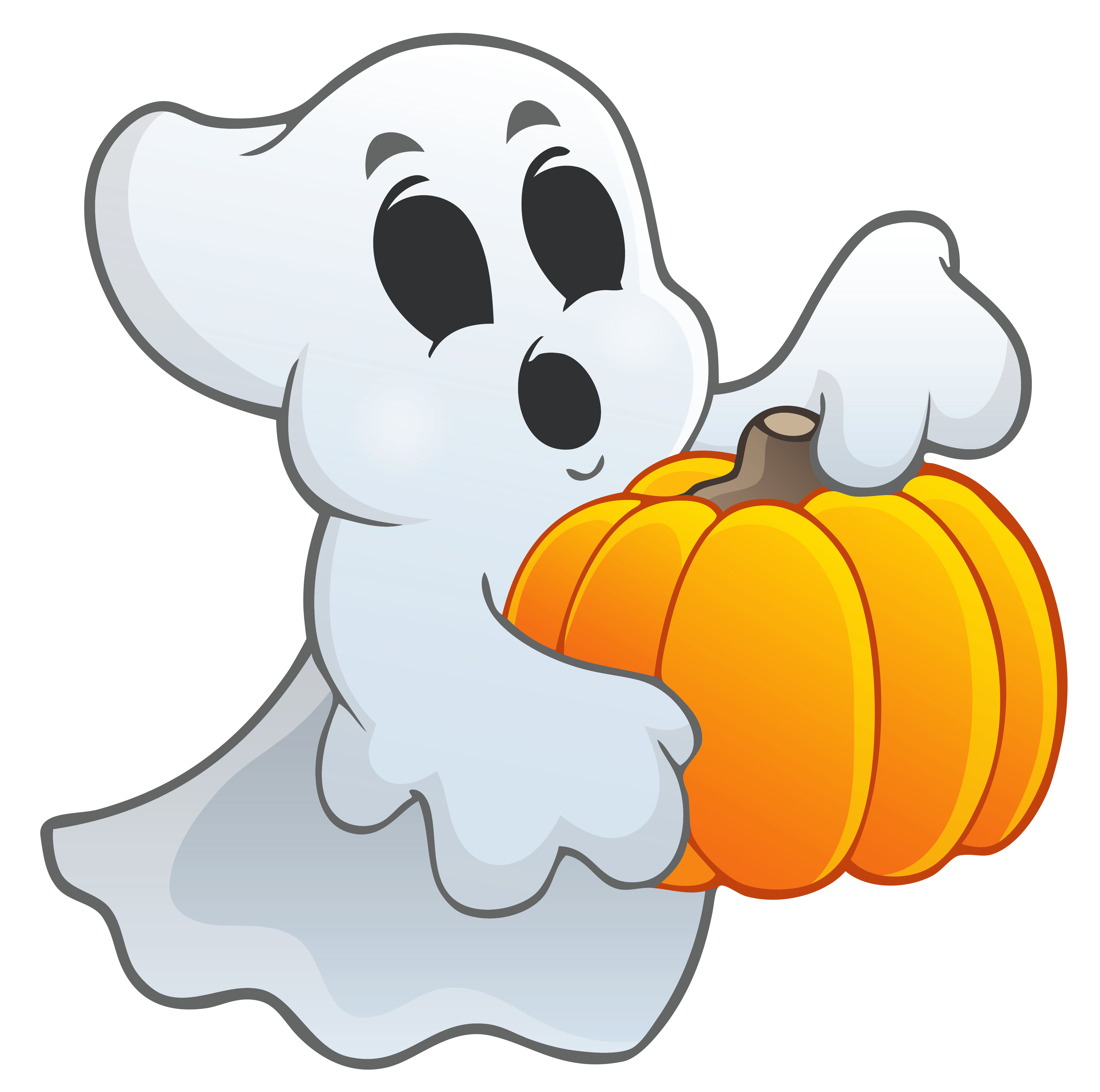 Cartoon Ghost PNG Free Download