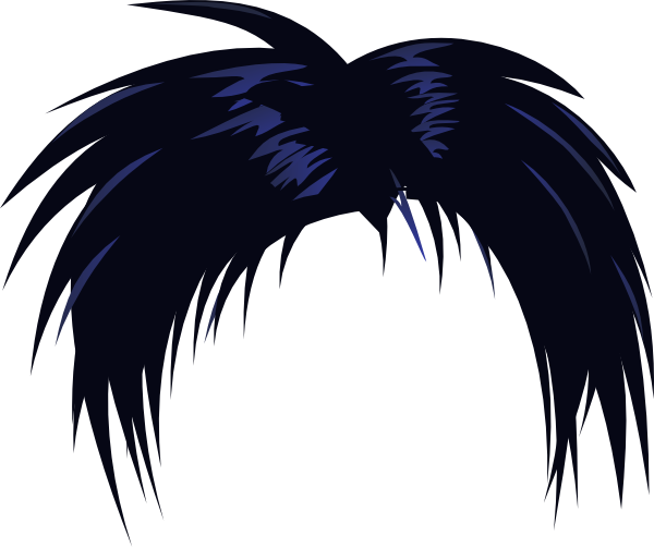 Cartoon Hair PNG Isolated Pic