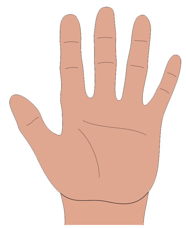 Cartoon Hand PNG File