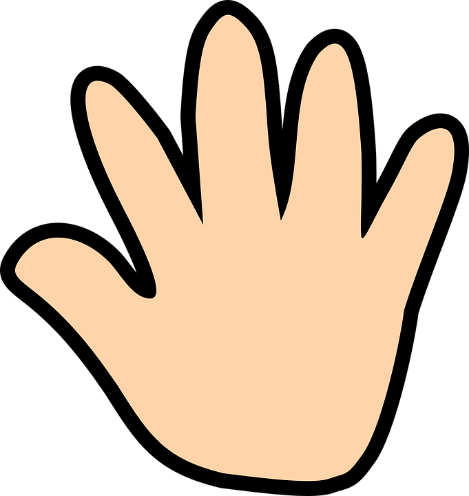Cartoon Hand PNG Image