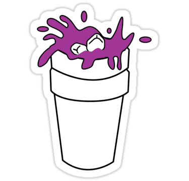 Cartoon Lean Cup PNG Isolated Image