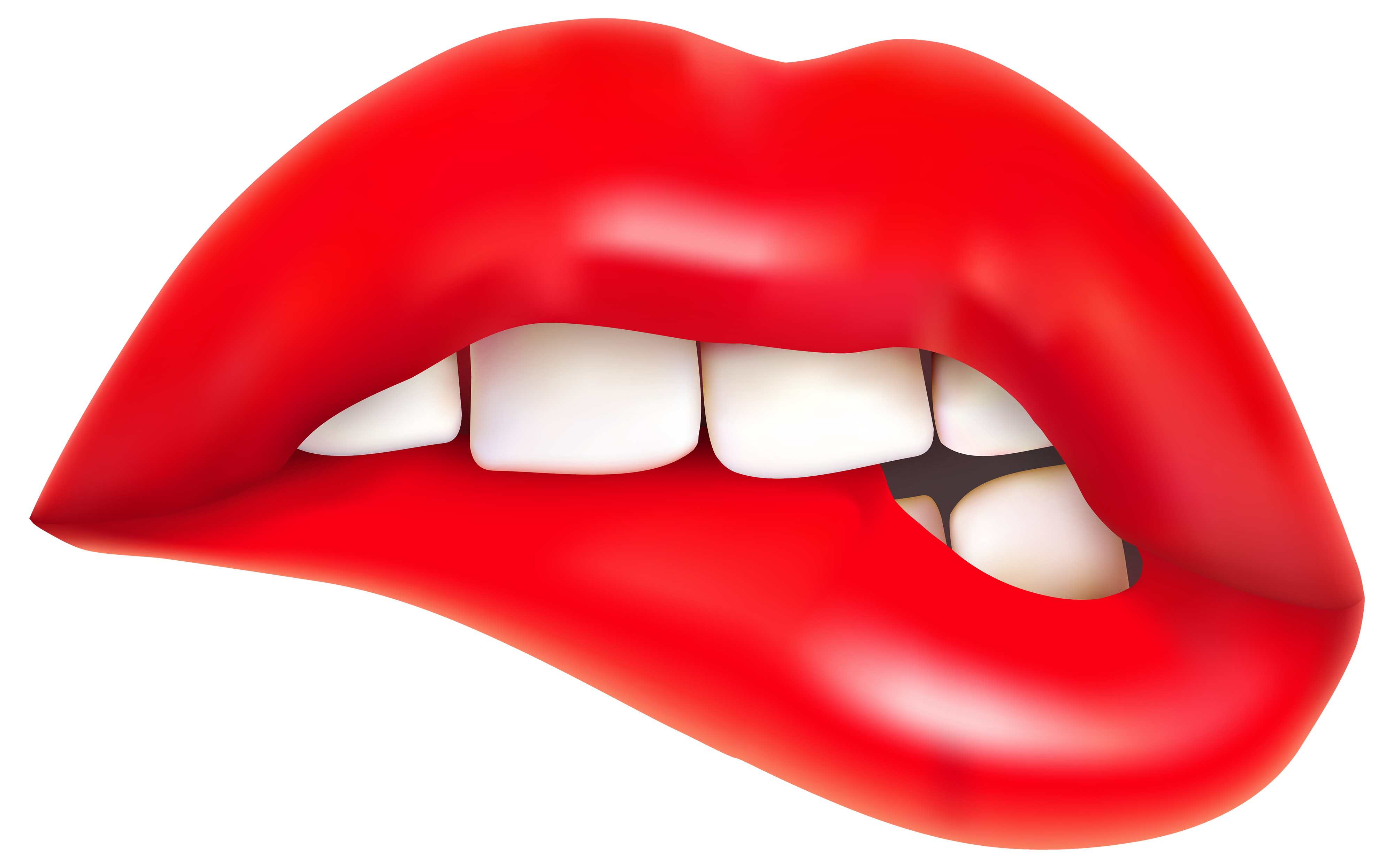 Cartoon Lips PNG Picture