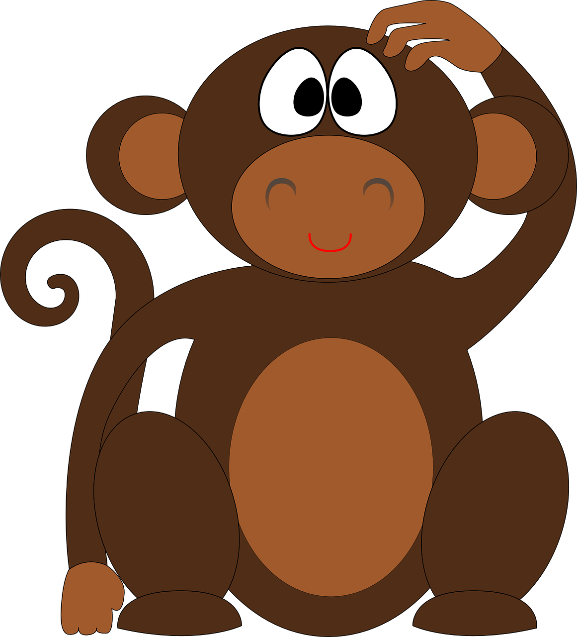 Cartoon Monkey PNG Clipart