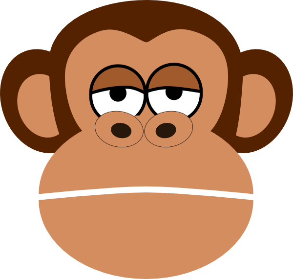 Cartoon Monkey PNG File