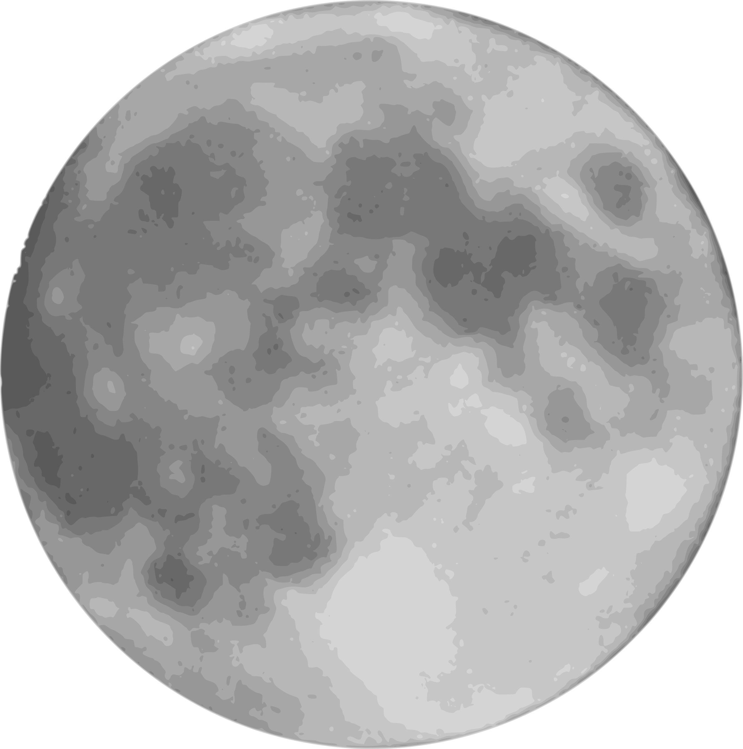 Cartoon Moon PNG Image