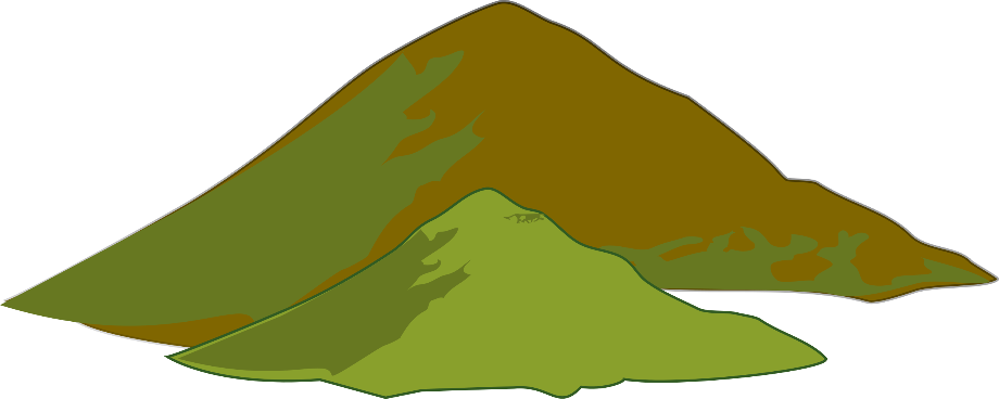 Cartoon Mountains PNG Picture
