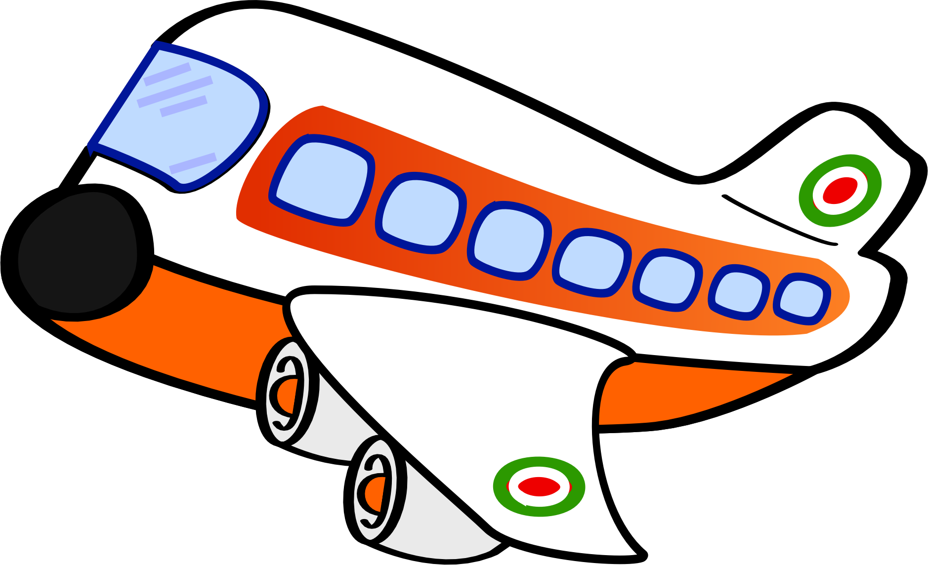 Cartoon Plane PNG Picture