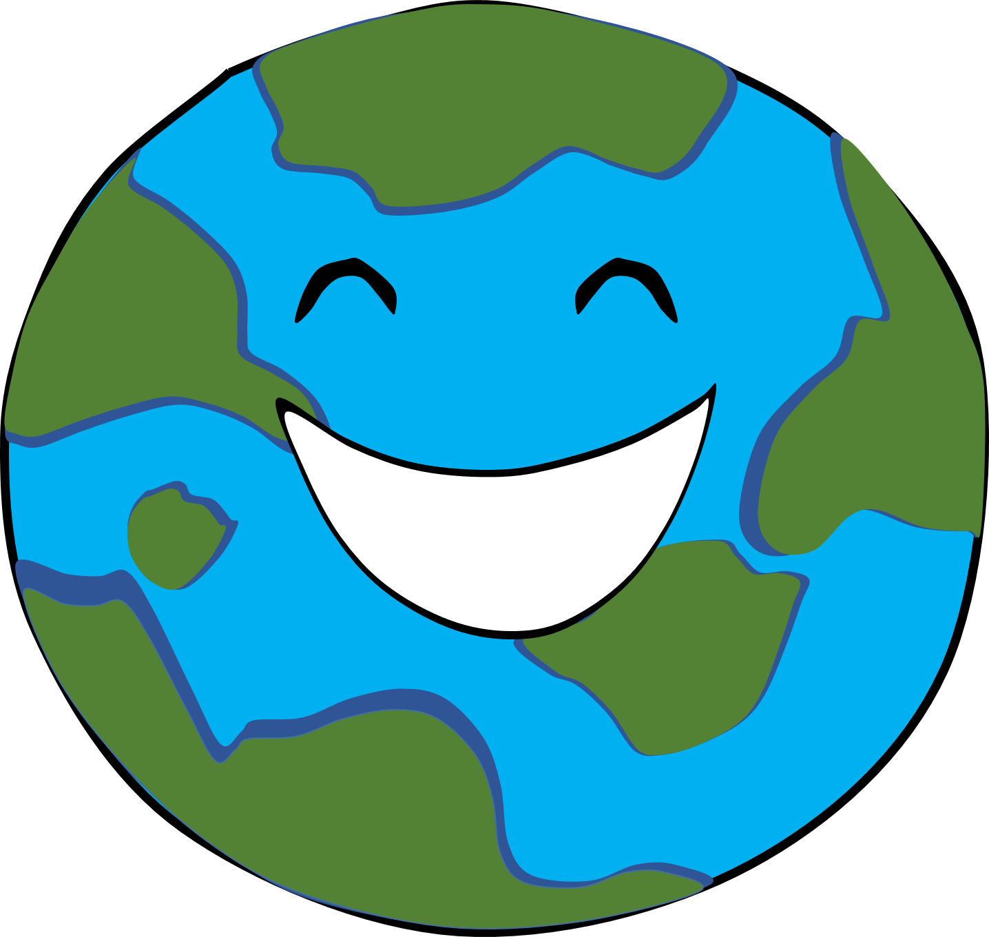 Cartoon Planet PNG Isolated File