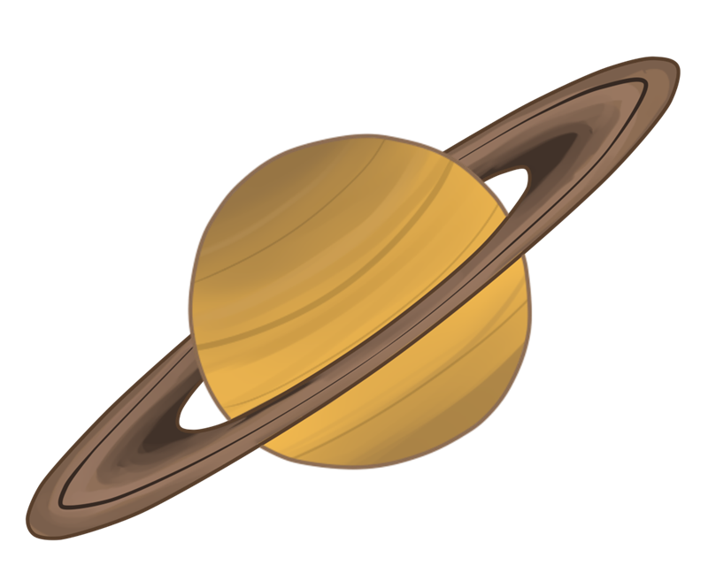 Cartoon Planet PNG Isolated HD