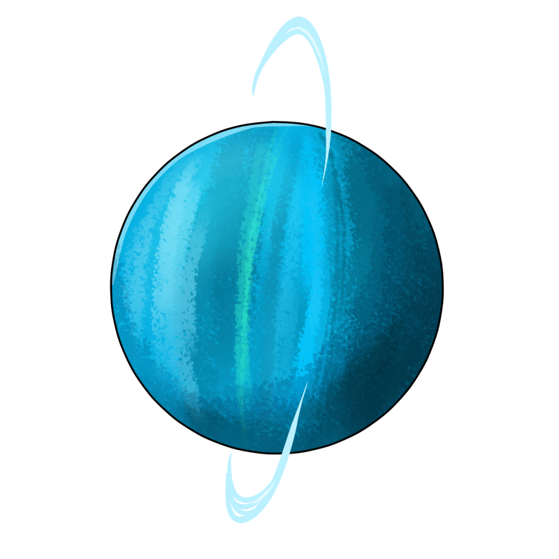 Cartoon Planet PNG Isolated Pic