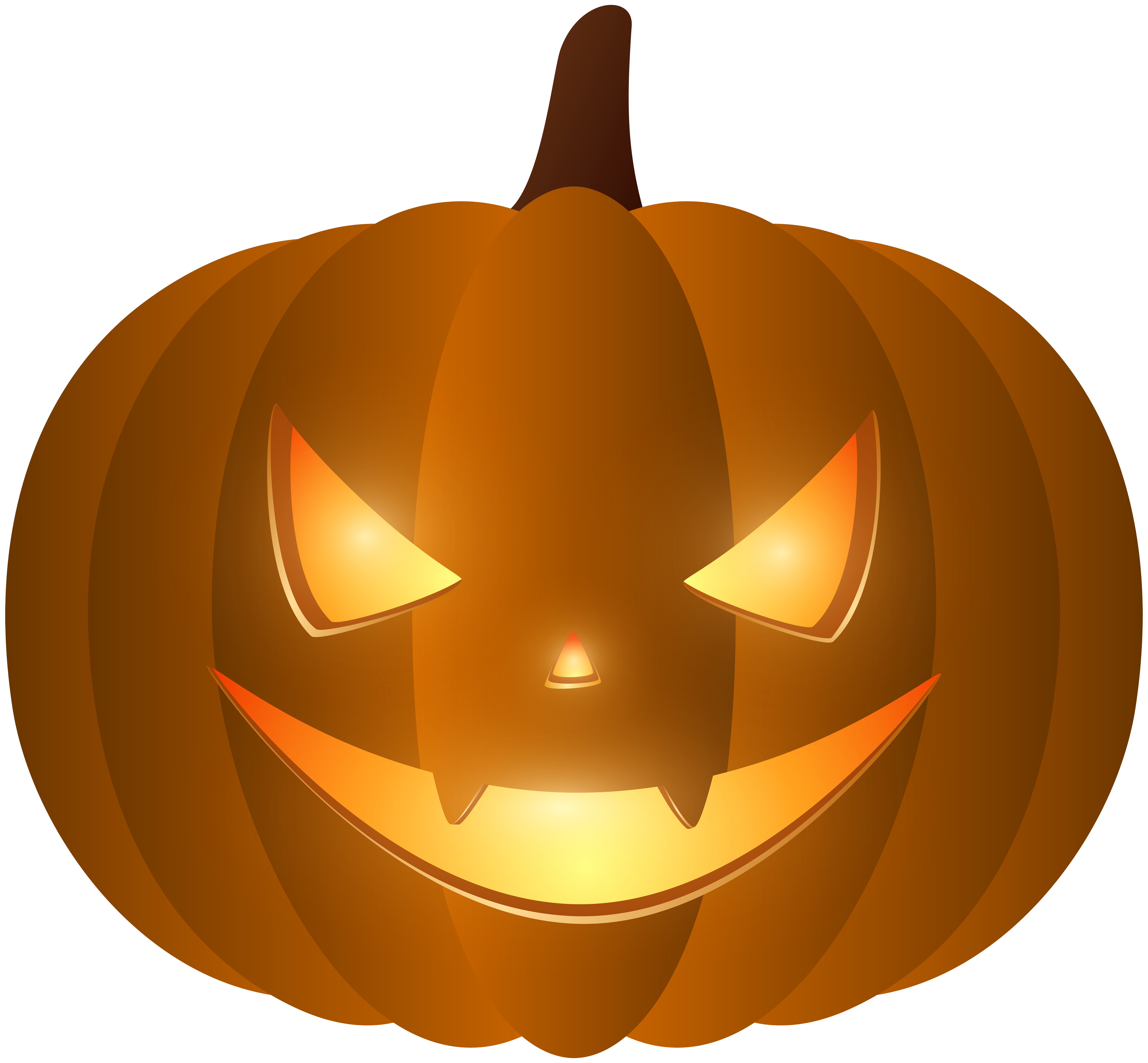 Cartoon Pumpkin PNG Isolated Pic