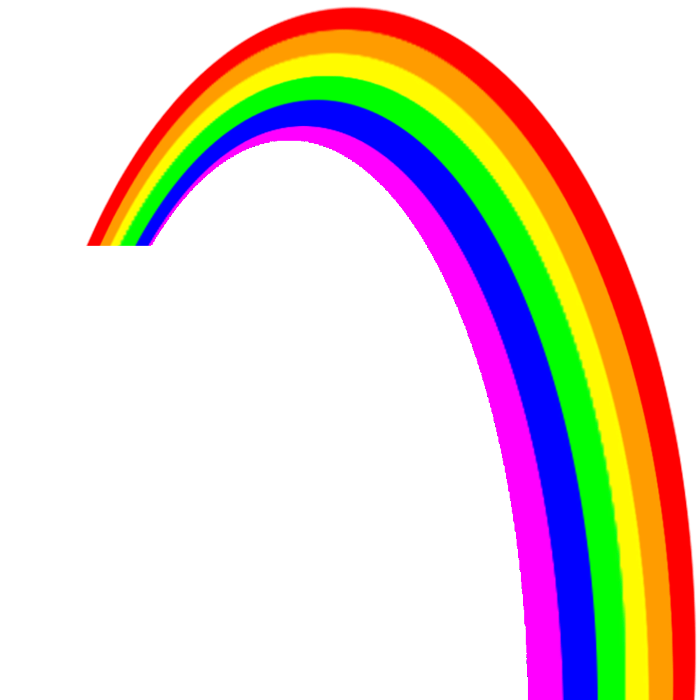Cartoon Rainbow PNG Photos