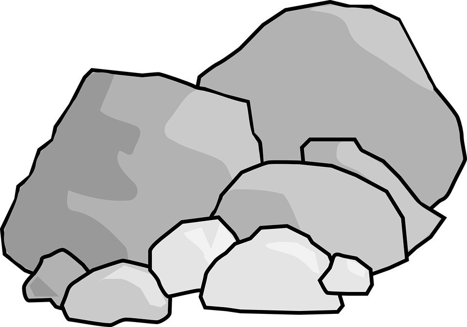 Cartoon Rock PNG Clipart