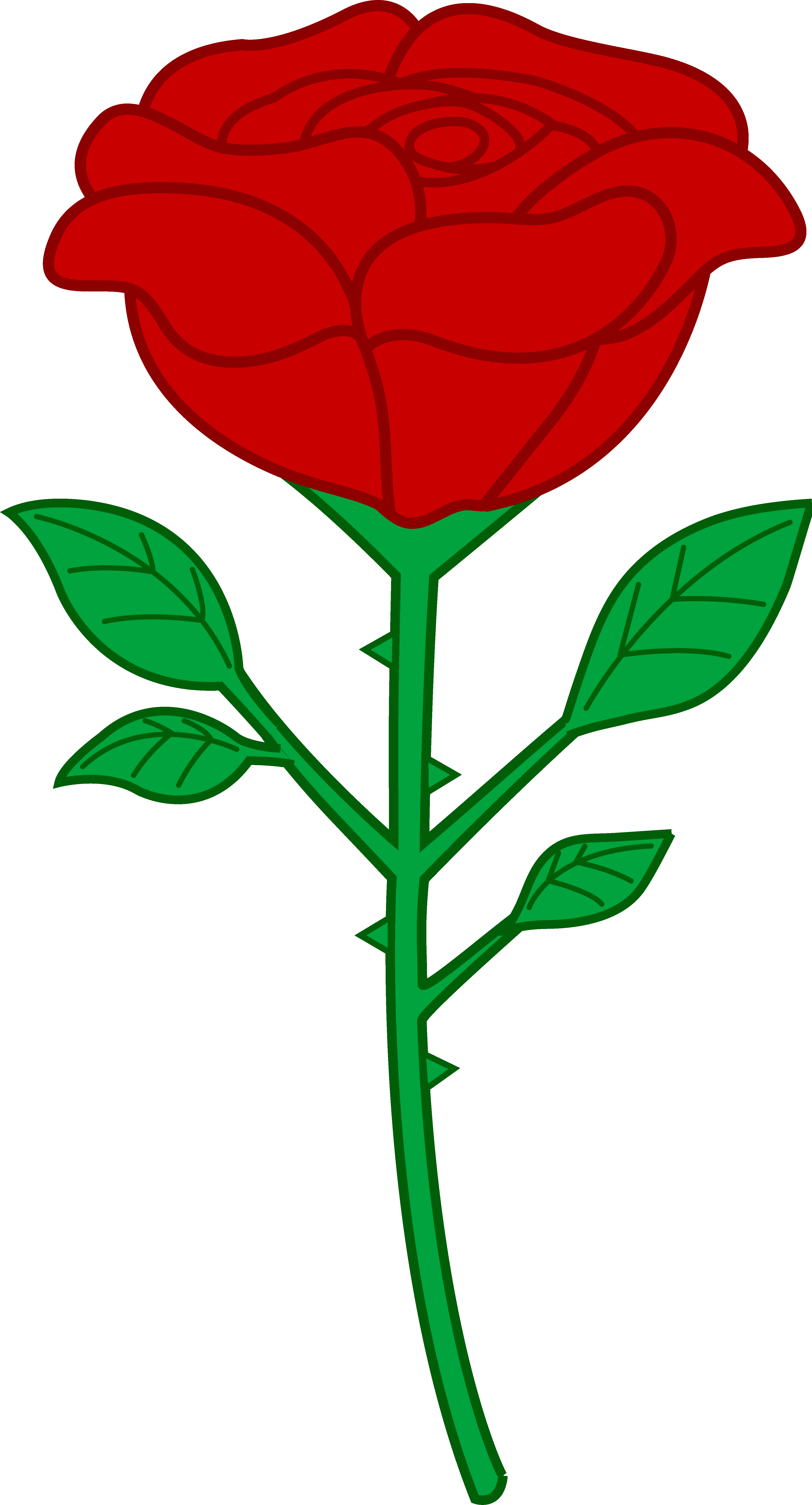 Cartoon Roses PNG