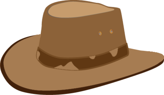 Cartoon Safari Hat PNG Isolated File