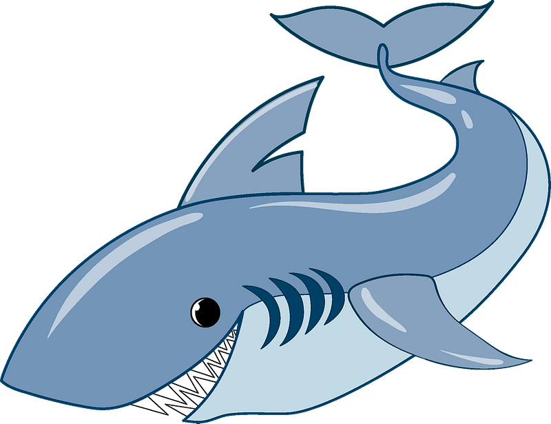 Cartoon Shark PNG Free Download