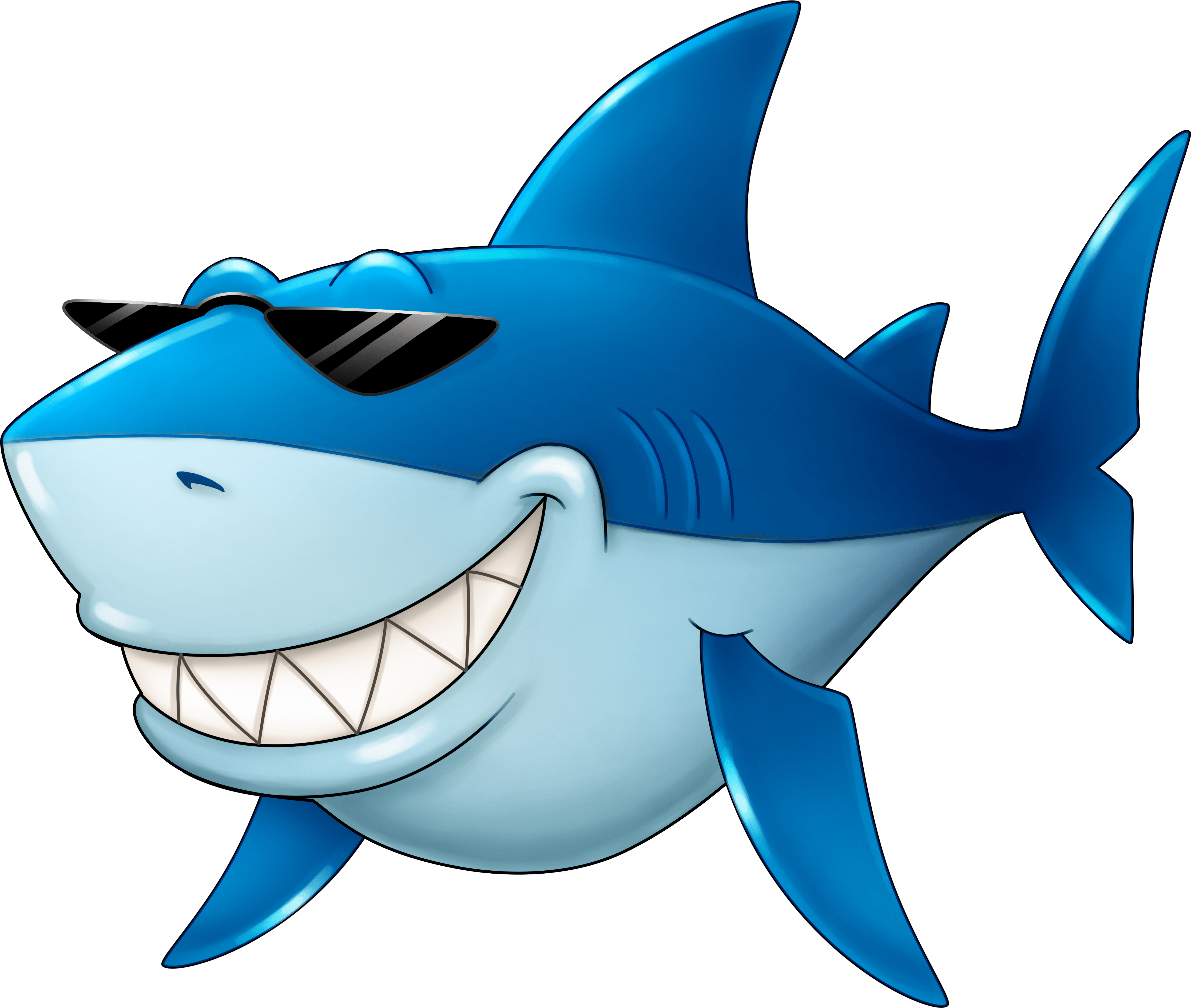 Cartoon Shark PNG Picture