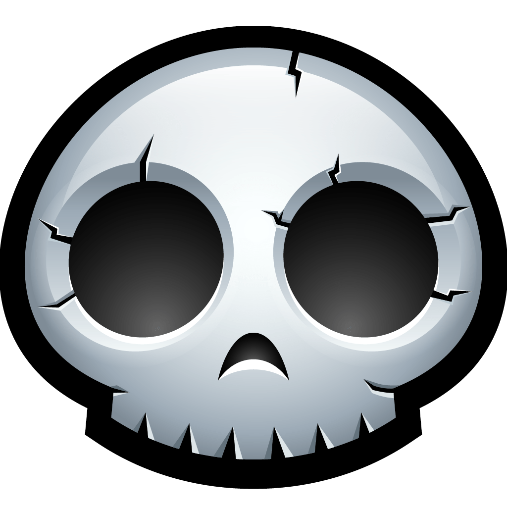 Cartoon Skull Download PNG Image