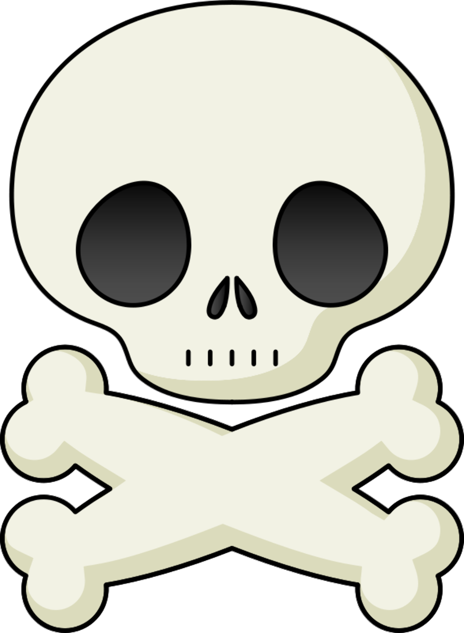 Cartoon Skull PNG HD Isolated