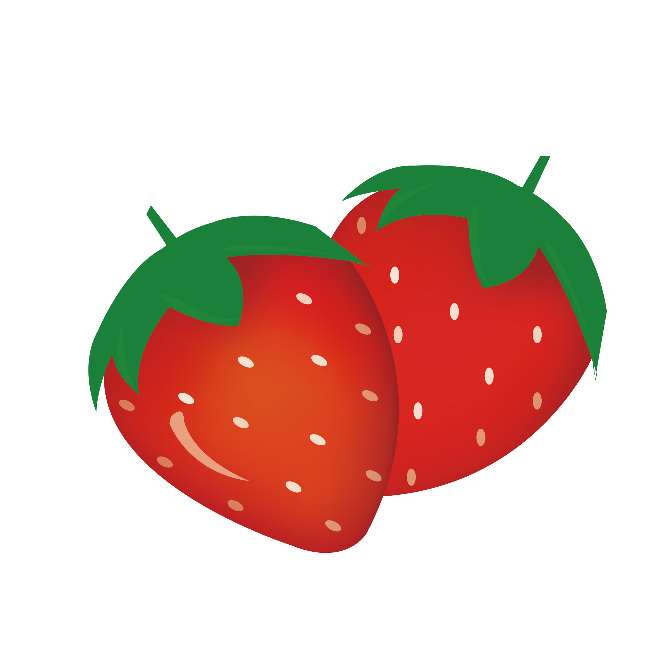 Cartoon Strawberry PNG File